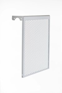 Экран сетка для радиатора отопления Hozon, белый, 5 секций