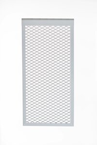 Экран сетка для радиатора отопления Hozon, белый, 3 секции