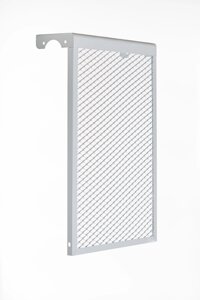 Экран сетка для радиатора отопления Hozon, белый, 4 секции