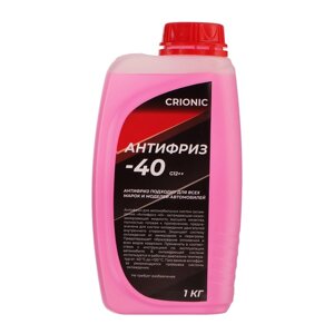 Антифриз CRIONIC - 40, красный G12, 1 кг
