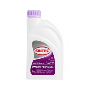 Антифриз Sintec Unlimited красно-фиолетовый, 1 кг