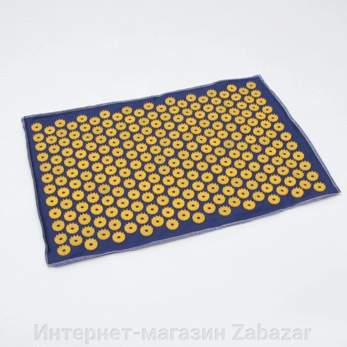 Аппликатор Azovmed "Большой коврик", 242 колючки, 41х 60 см, синий. от компании Интернет-магазин Zabazar - фото 1