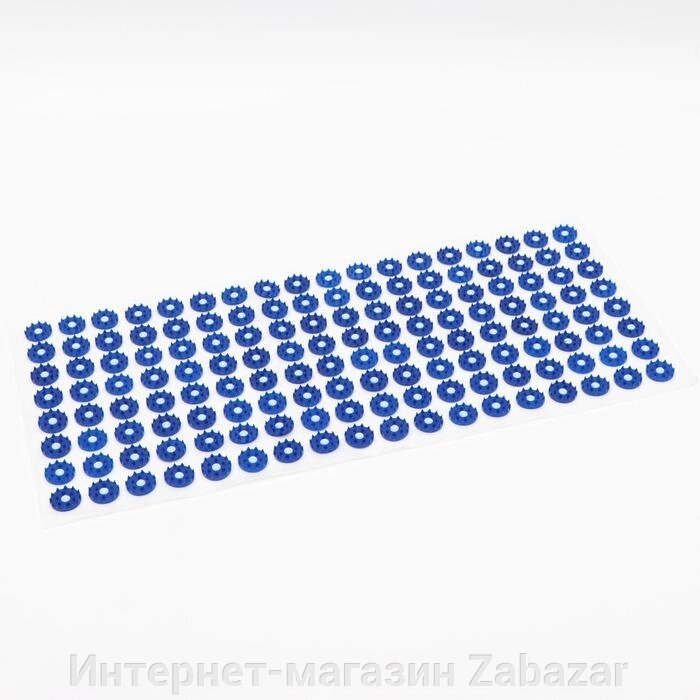 Аппликатор "Кузнецова", 144 колючки, спанбонд, 26 х 56 см, синий. от компании Интернет-магазин Zabazar - фото 1