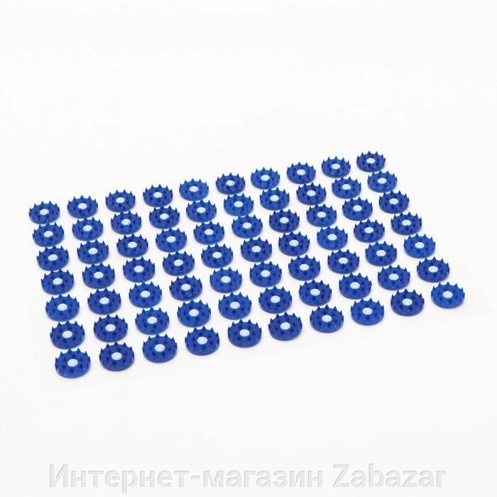 Аппликатор "Кузнецова", 70 колючек, пленка, 23 х 32 см, синий. от компании Интернет-магазин Zabazar - фото 1