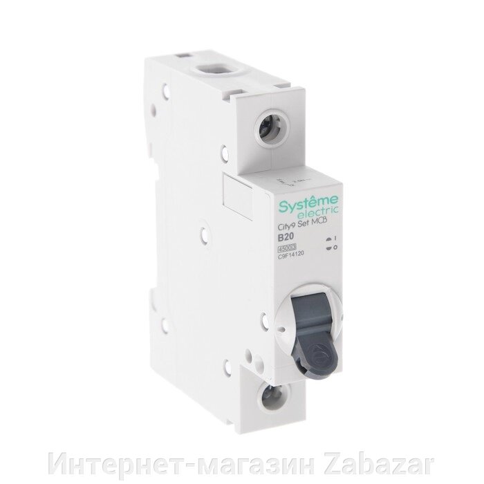 Автоматический выключатель SE City9 Set, B, 20 А, 1P, 4.5 kA, 230 В от компании Интернет-магазин Zabazar - фото 1