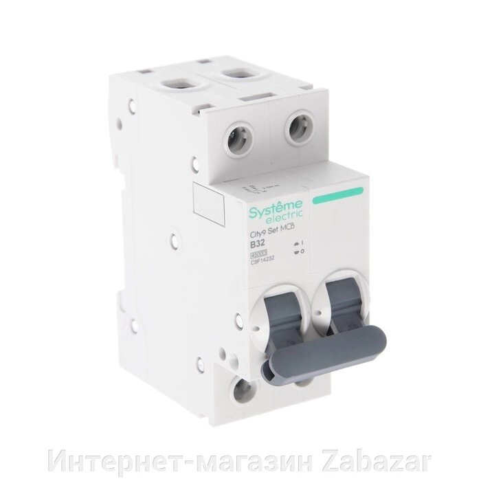 Автоматический выключатель SE City9 Set, B, 32 А, 2P, 4.5 kA, 230 В от компании Интернет-магазин Zabazar - фото 1