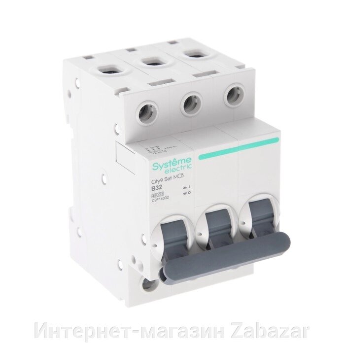 Автоматический выключатель SE City9 Set, B, 32 А, 3P, 4.5 kA, 400 В от компании Интернет-магазин Zabazar - фото 1