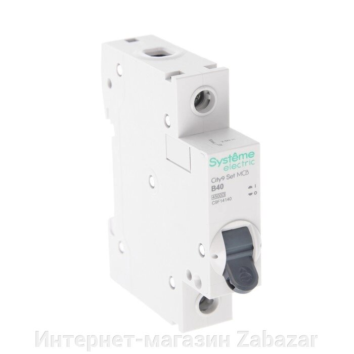 Автоматический выключатель SE City9 Set, B, 40 А, 1P, 4.5 kA, 230 В от компании Интернет-магазин Zabazar - фото 1
