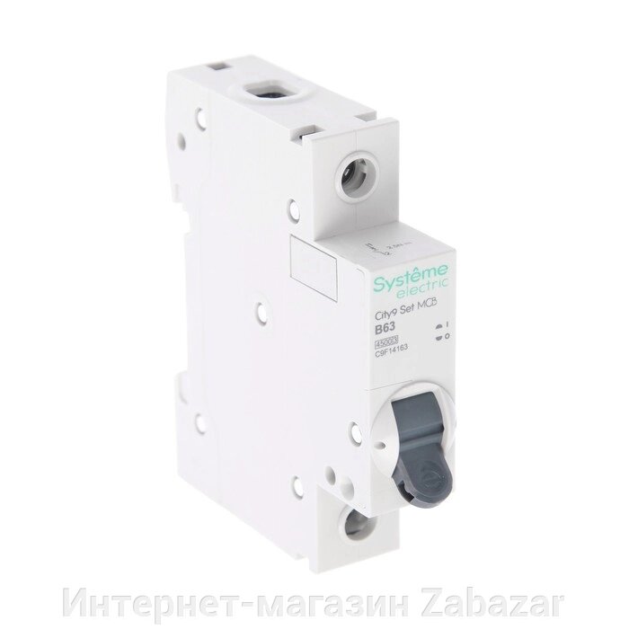 Автоматический выключатель SE City9 Set, B, 63 А, 1P, 4.5 kA, 230 В от компании Интернет-магазин Zabazar - фото 1