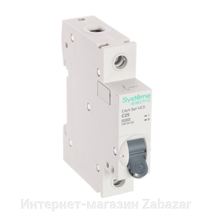 Автоматический выключатель SE City9 Set, С, 25 А, 1P, 4.5 kA, 230 В от компании Интернет-магазин Zabazar - фото 1