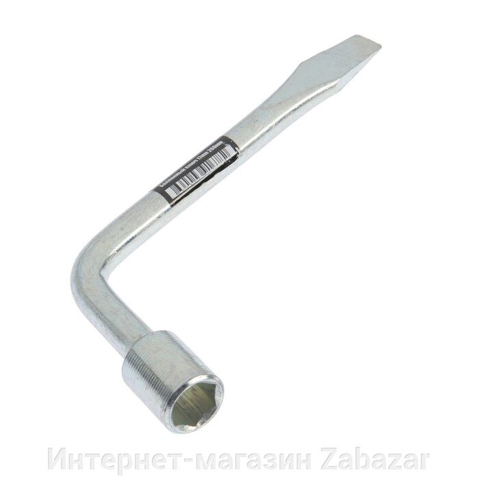 Баллонный ключ СЕРВИС КЛЮЧ, 71370, Г-образный, 17 х 220 мм от компании Интернет-магазин Zabazar - фото 1