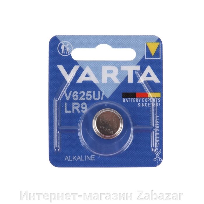 Батарейка алкалиновая Varta Professional, V625U (PX625A)-1BL, 1.5В, блистер, 1 шт. от компании Интернет-магазин Zabazar - фото 1