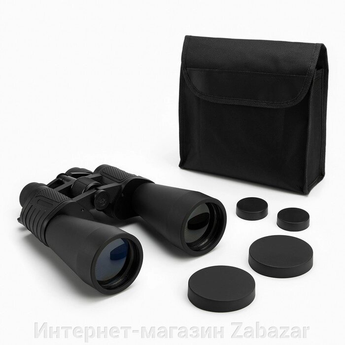 Бинокль 10-30х60, "Командир", с регулируемым зумом 10-30, черный, линзы рубин, от компании Интернет-магазин Zabazar - фото 1