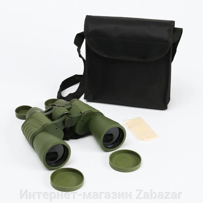 Бинокль 20х50, "Военный", цвет болотный от компании Интернет-магазин Zabazar - фото 1