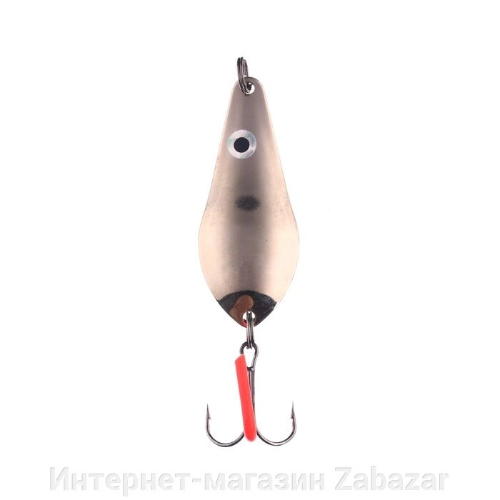 Блесна колеблющаяся Akara Expert Атом с глазом, 6.5 см, 18 г, цвет E/SIL от компании Интернет-магазин Zabazar - фото 1