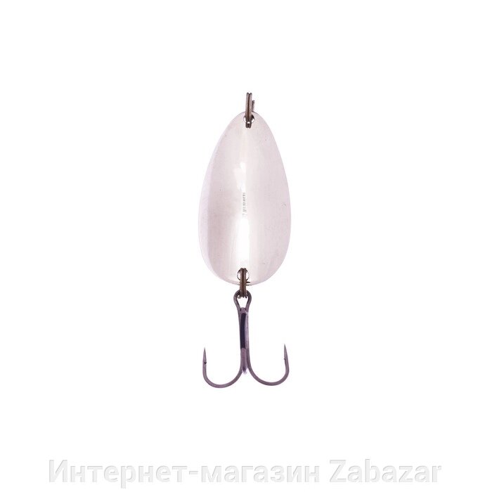 Блесна Питерская колеблющаяся "Кама", цвет белый, 18 г от компании Интернет-магазин Zabazar - фото 1