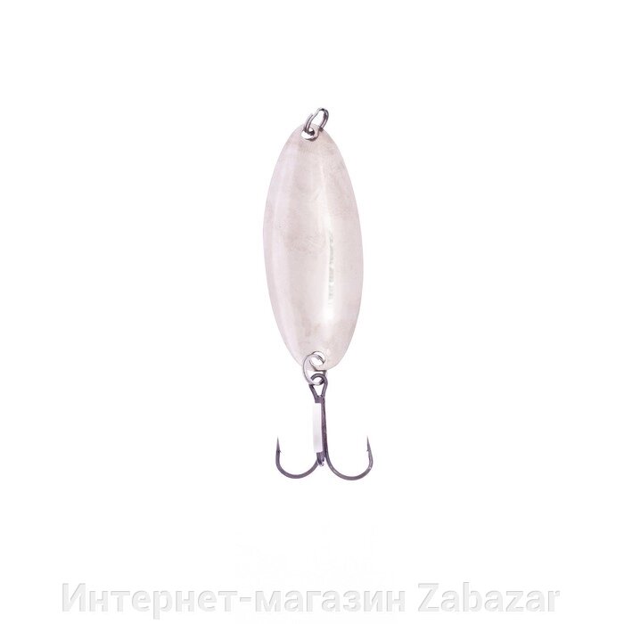 Блесна Питерская колеблющаяся "Щучья", цвет белый, 12 г от компании Интернет-магазин Zabazar - фото 1