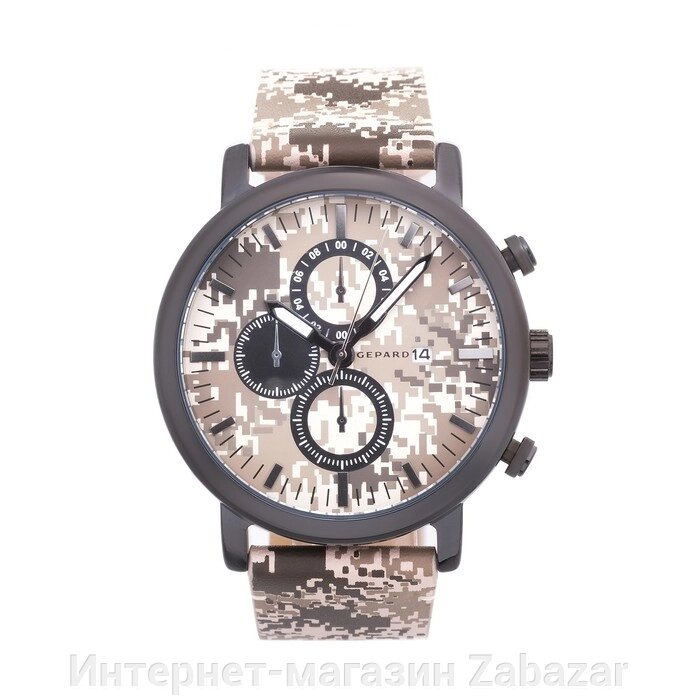 Часы наручные кварцевые мужские Gepard, модель 1908A11L1-23 от компании Интернет-магазин Zabazar - фото 1