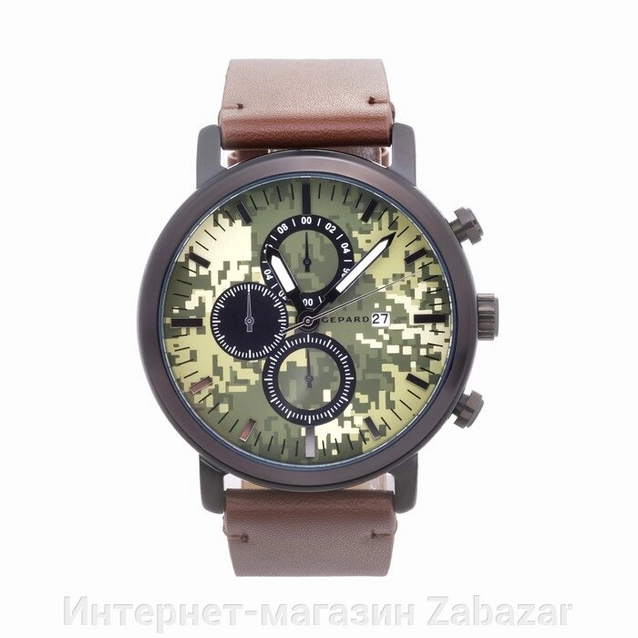 Часы наручные кварцевые мужские Gepard, модель 1908A11L2-22 от компании Интернет-магазин Zabazar - фото 1