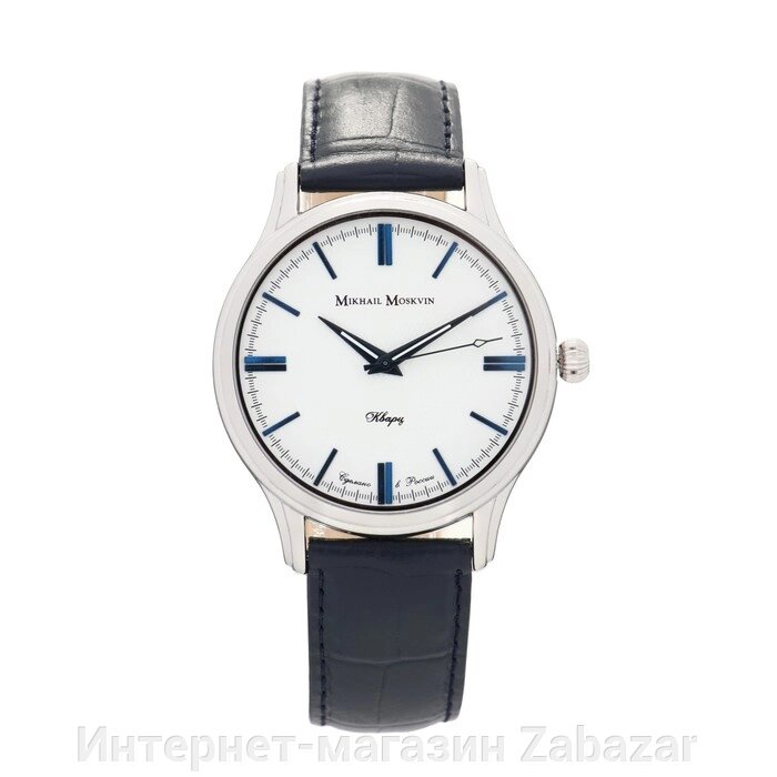 Часы наручные кварцевые мужские "Михаил Москвин", модель 1067A1L1-10 от компании Интернет-магазин Zabazar - фото 1