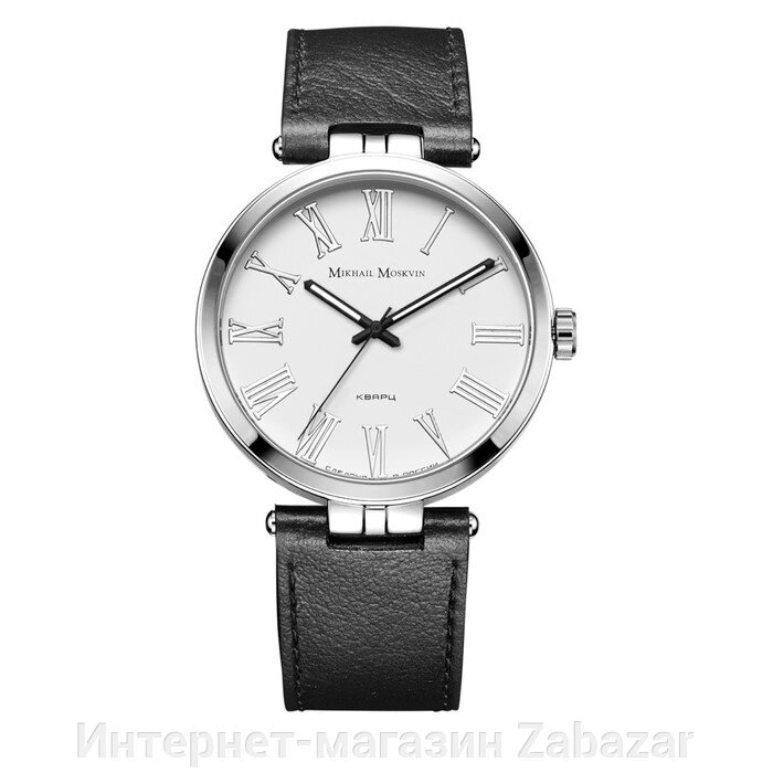 Часы наручные кварцевые мужские "Михаил Москвин", модель 1127A1L1-1 от компании Интернет-магазин Zabazar - фото 1