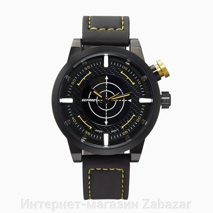 Часы наручные мужские Gepard, кварцевые, модель 1225A11L4 от компании Интернет-магазин Zabazar - фото 1