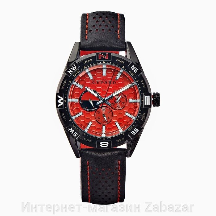 Часы наручные мужские Gepard, кварцевые, модель 1237A11L2 от компании Интернет-магазин Zabazar - фото 1