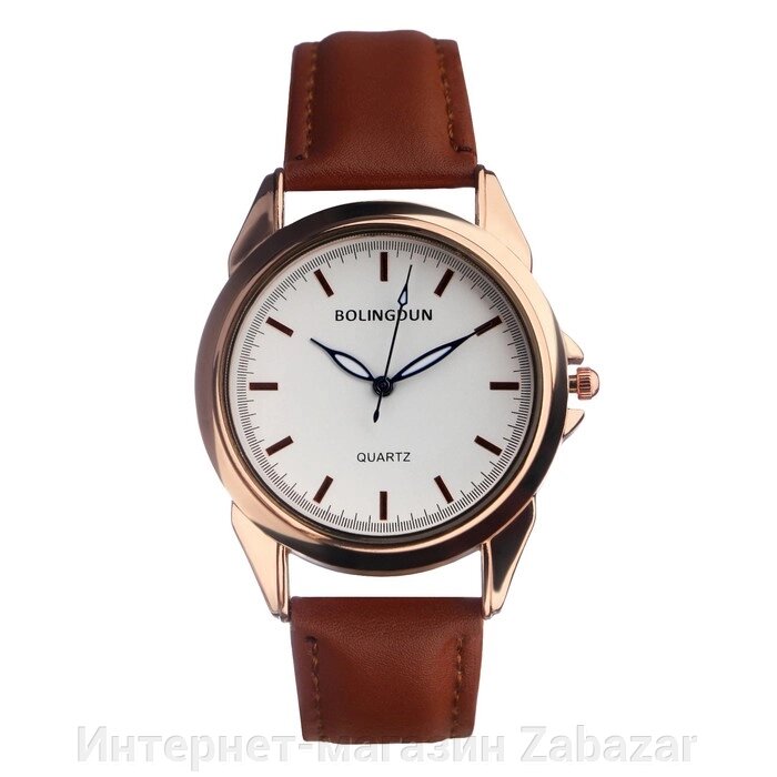 Часы наручные мужские "Малага", d-4 см от компании Интернет-магазин Zabazar - фото 1