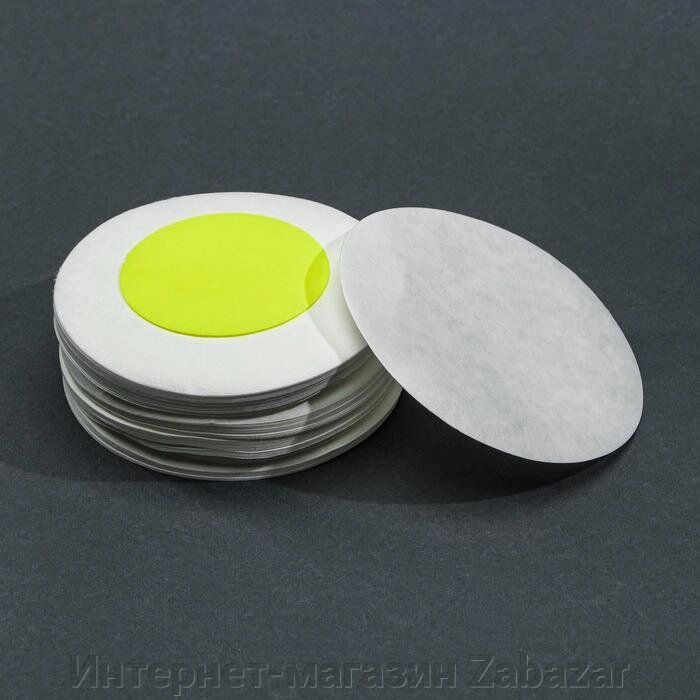 Фильтры d 90 мм, жёлтая лента, марка ФОБ,  очень быстрой фильтрации, 100 шт от компании Интернет-магазин Zabazar - фото 1