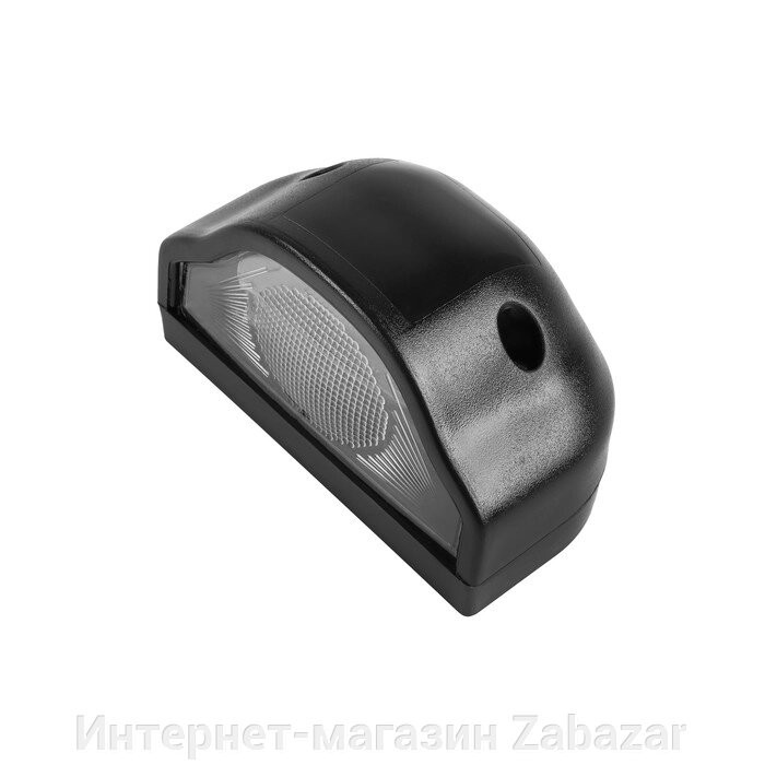 Фонарь подсветки номерного знака, черный, 12 х 5 х 6 мм, 2331B от компании Интернет-магазин Zabazar - фото 1