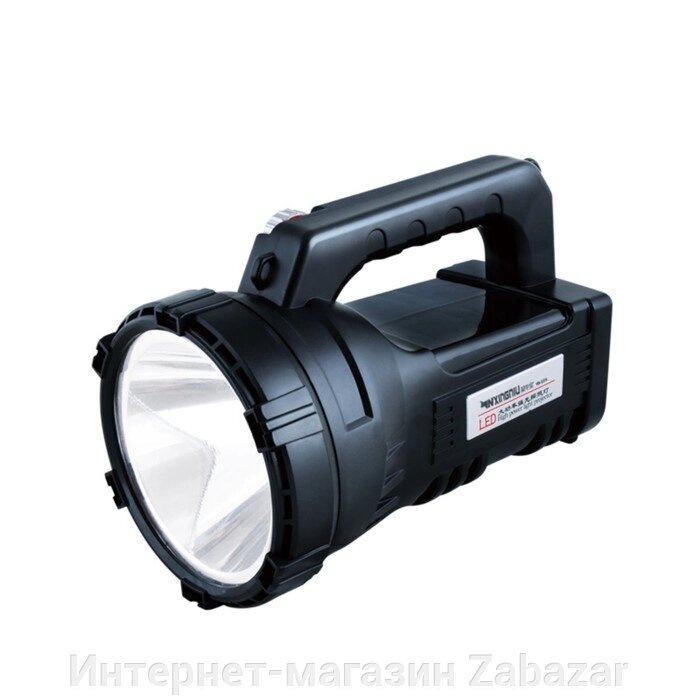 Фонарь прожекторный аккумуляторный, 10 Вт, 5000 мАч, LED, 3 режима, 12.5 х 23 х 14 см от компании Интернет-магазин Zabazar - фото 1
