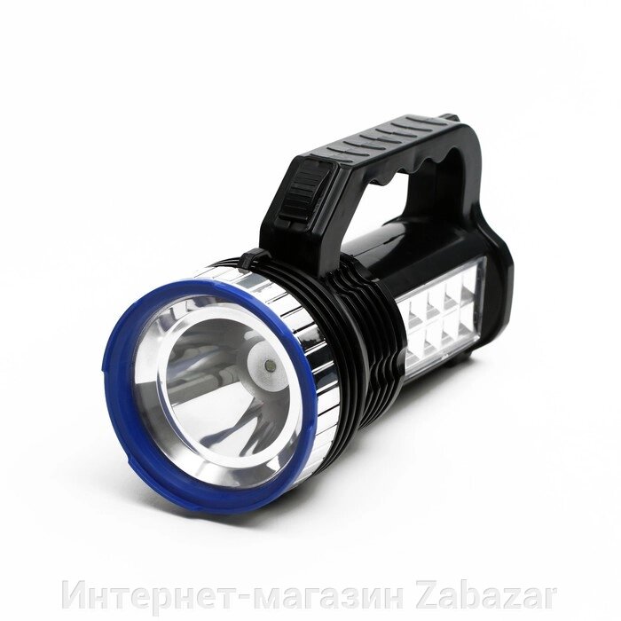 Фонарь прожекторный аккумуляторный, 1200 мАч, 11 LED, 2 режима, 17 х 9.5 х 7.3 см, синий от компании Интернет-магазин Zabazar - фото 1