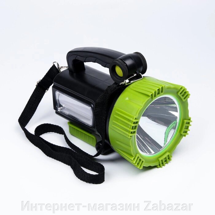 Фонарь прожекторный аккумуляторный, 20+10 Вт, 9000 мАч, Т6+LED, 6 режимов, USB от компании Интернет-магазин Zabazar - фото 1