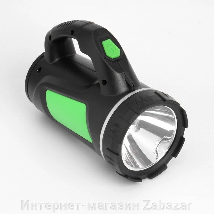 Фонарь прожекторный аккумуляторный 5 Вт, 140 лм, 1800 мАч, USB от компании Интернет-магазин Zabazar - фото 1