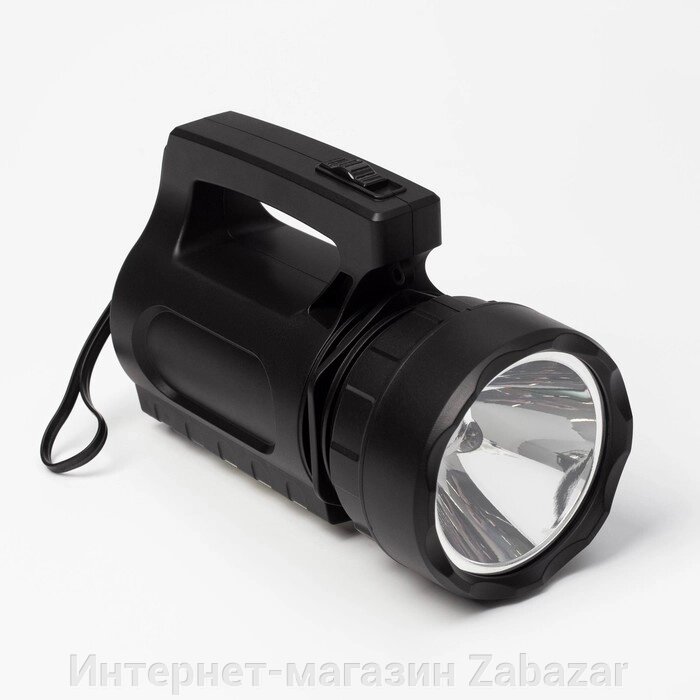 Фонарь прожекторный аккумуляторный, 9 Вт+3 Вт, 1800 мАч, 18 LED, 18.5 х 11 х 9 от компании Интернет-магазин Zabazar - фото 1