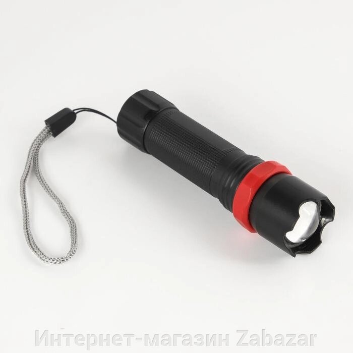 Фонарь ручной аккумуляторный, 3 режима, от USB, 10 х 2.5 см от компании Интернет-магазин Zabazar - фото 1