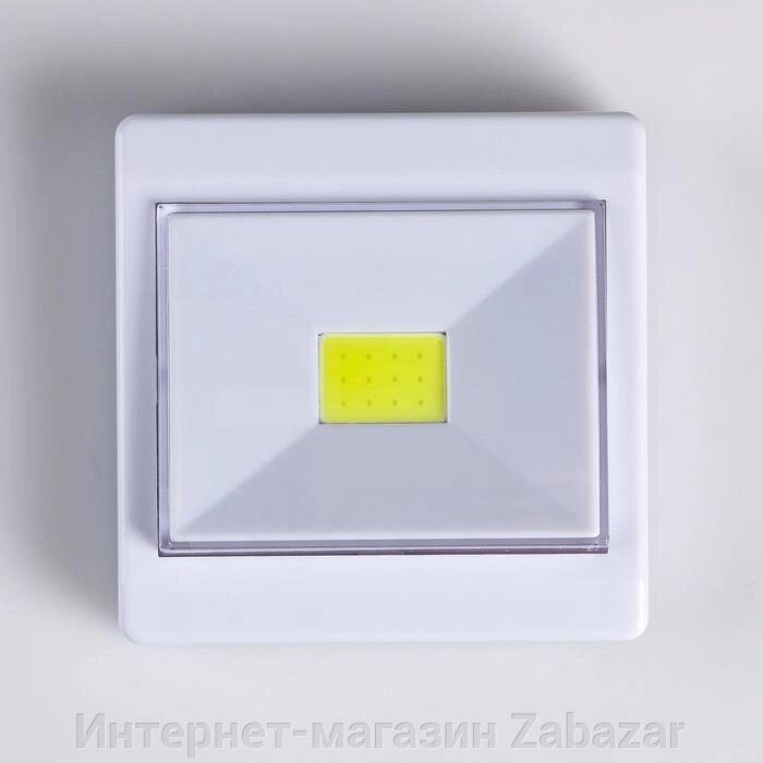 Фонарь-светильник "Мастер К", 3 Вт, COB, 3 ААА, магнит, клейкая основа, 8.6 х 3 см от компании Интернет-магазин Zabazar - фото 1