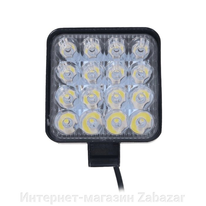 Фонарь светодиодный C2R, 10-30 В, 1400 Лм, 6000 К, белый свет, 108х108х25 мм от компании Интернет-магазин Zabazar - фото 1