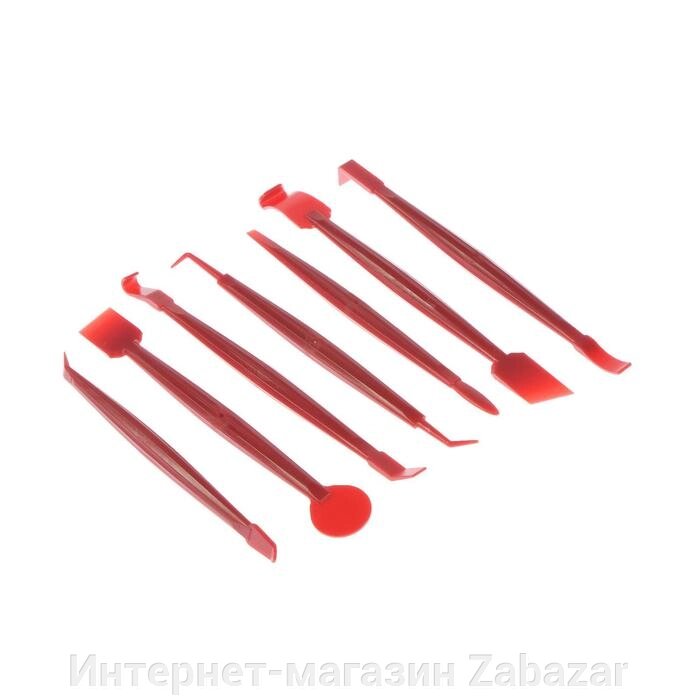Инструмент для разбора пластика в авто, набор 7 предметов от компании Интернет-магазин Zabazar - фото 1