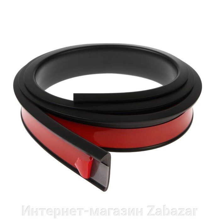 Клейкая лента для защиты колесных арок, 3.8 см  1.5 м, черный от компании Интернет-магазин Zabazar - фото 1