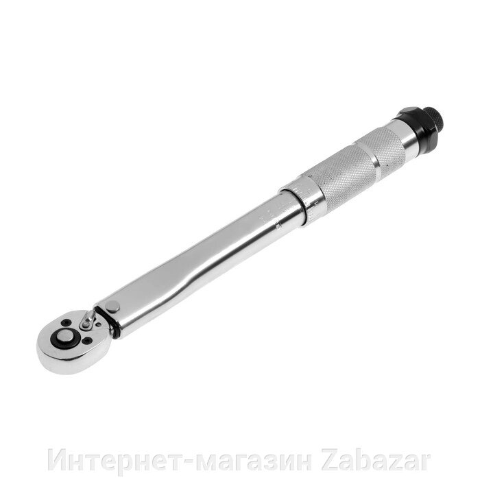 Ключ динамометрический ТУНДРА, 45 сталь, под квадрат 1/4", 5 - 25 Н*м, 270 мм от компании Интернет-магазин Zabazar - фото 1