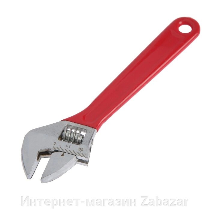 Ключ разводной ЛОМ, обрезиненная рукоятка, 200 мм от компании Интернет-магазин Zabazar - фото 1