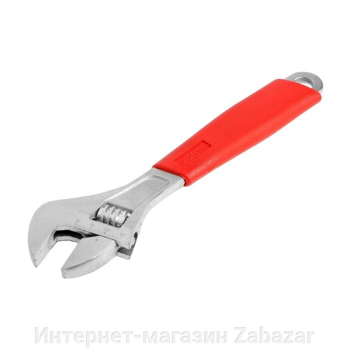 Ключ разводной ЛОМ, пластиковая рукоятка, 250 мм от компании Интернет-магазин Zabazar - фото 1