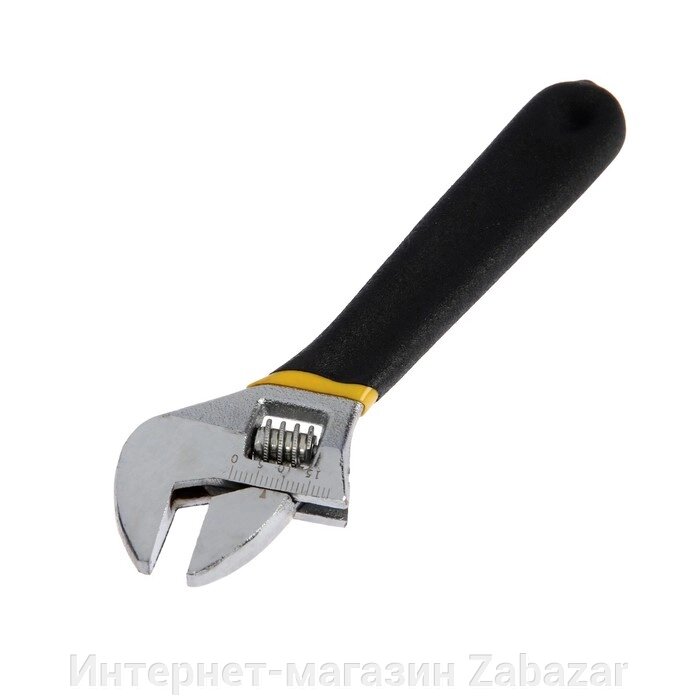 Ключ разводной ТУНДРА, обрезиненная рукоятка, 150 мм от компании Интернет-магазин Zabazar - фото 1