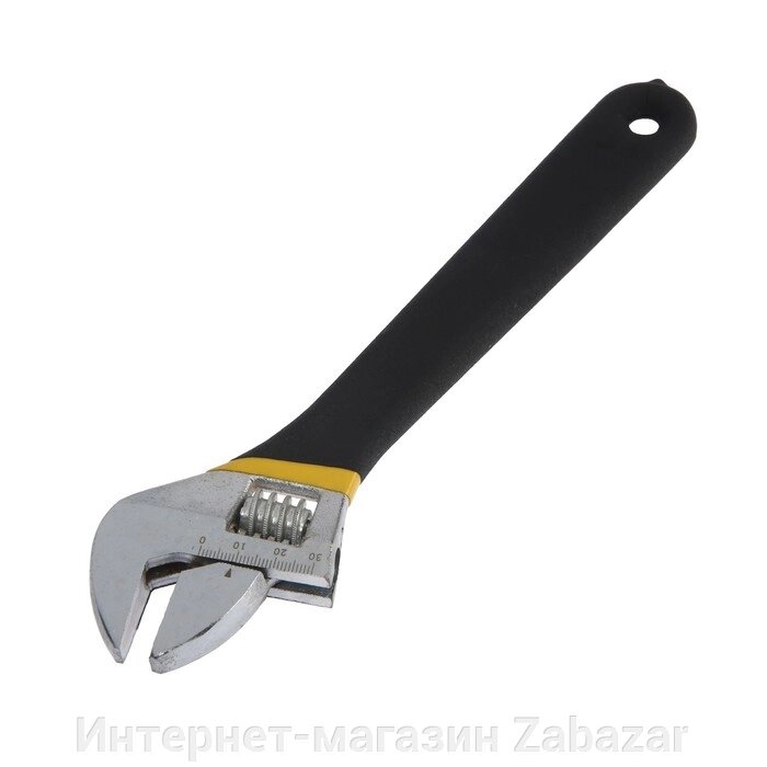 Ключ разводной ТУНДРА, обрезиненная рукоятка, 250 мм от компании Интернет-магазин Zabazar - фото 1
