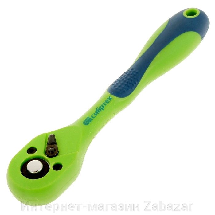 Ключ-трещотка "СИБРТЕХ", 1/4", двухкомпонентная рукоятка от компании Интернет-магазин Zabazar - фото 1