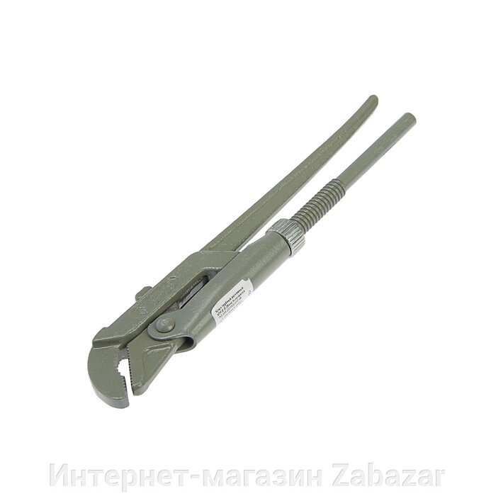 Ключ трубный "НИЗ", рычажный, №0, раскрытие губ 5-28 мм, 45°, изогнутые губы, №0 от компании Интернет-магазин Zabazar - фото 1