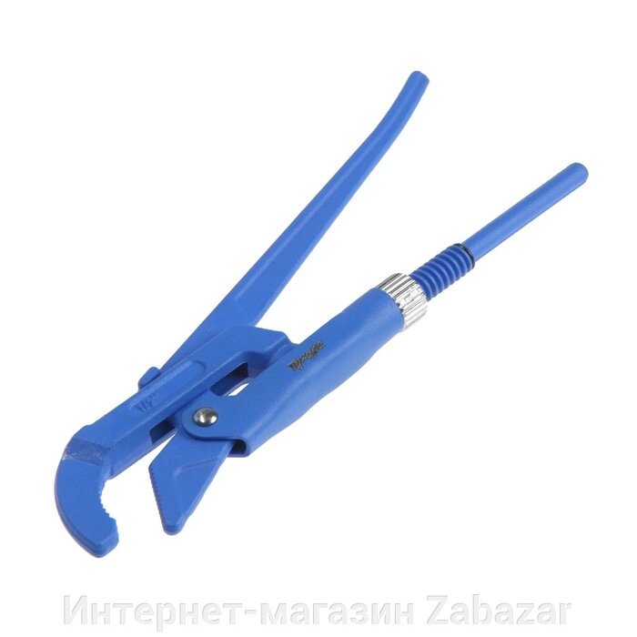 Ключ трубный рычажный ТУНДРА, полукруглый зажим 45°, раскрытие до 30 мм, №0, 1/2" от компании Интернет-магазин Zabazar - фото 1