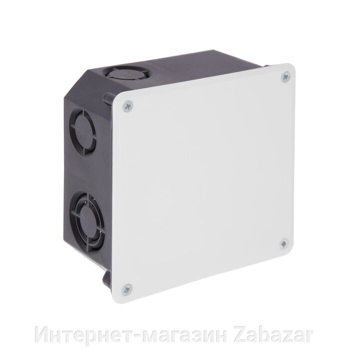 Коробка распределительная Luazon Lighting, 100х100х50 мм, IP20, для подштукатурного монтажа от компании Интернет-магазин Zabazar - фото 1