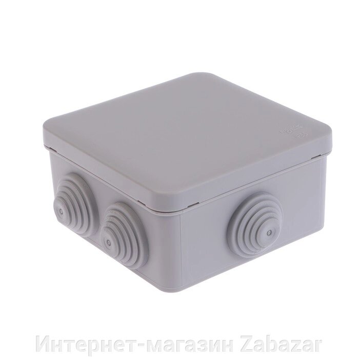 Коробка распределительная SE, 100х100х50 мм, IP55, для открытой установки, серая, IMT35091 от компании Интернет-магазин Zabazar - фото 1